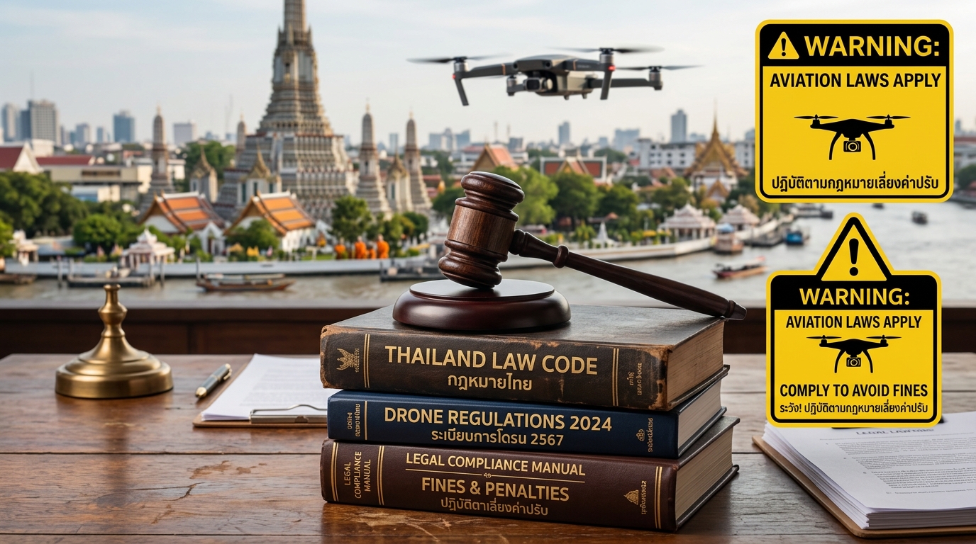 Penalties for flying an unregistered drone